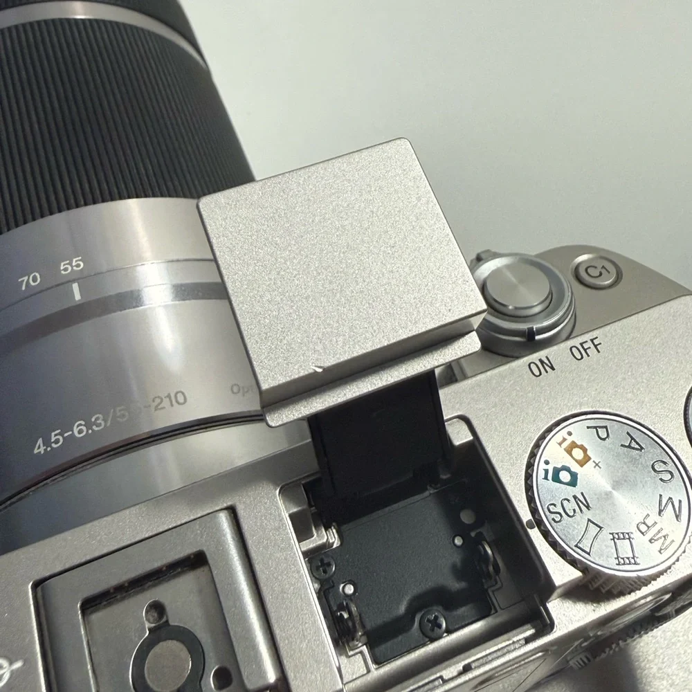 Sony a6000 - 24.3 MP Mirrorless Camera Body & 55‑210mm OSS Lens - Silver
